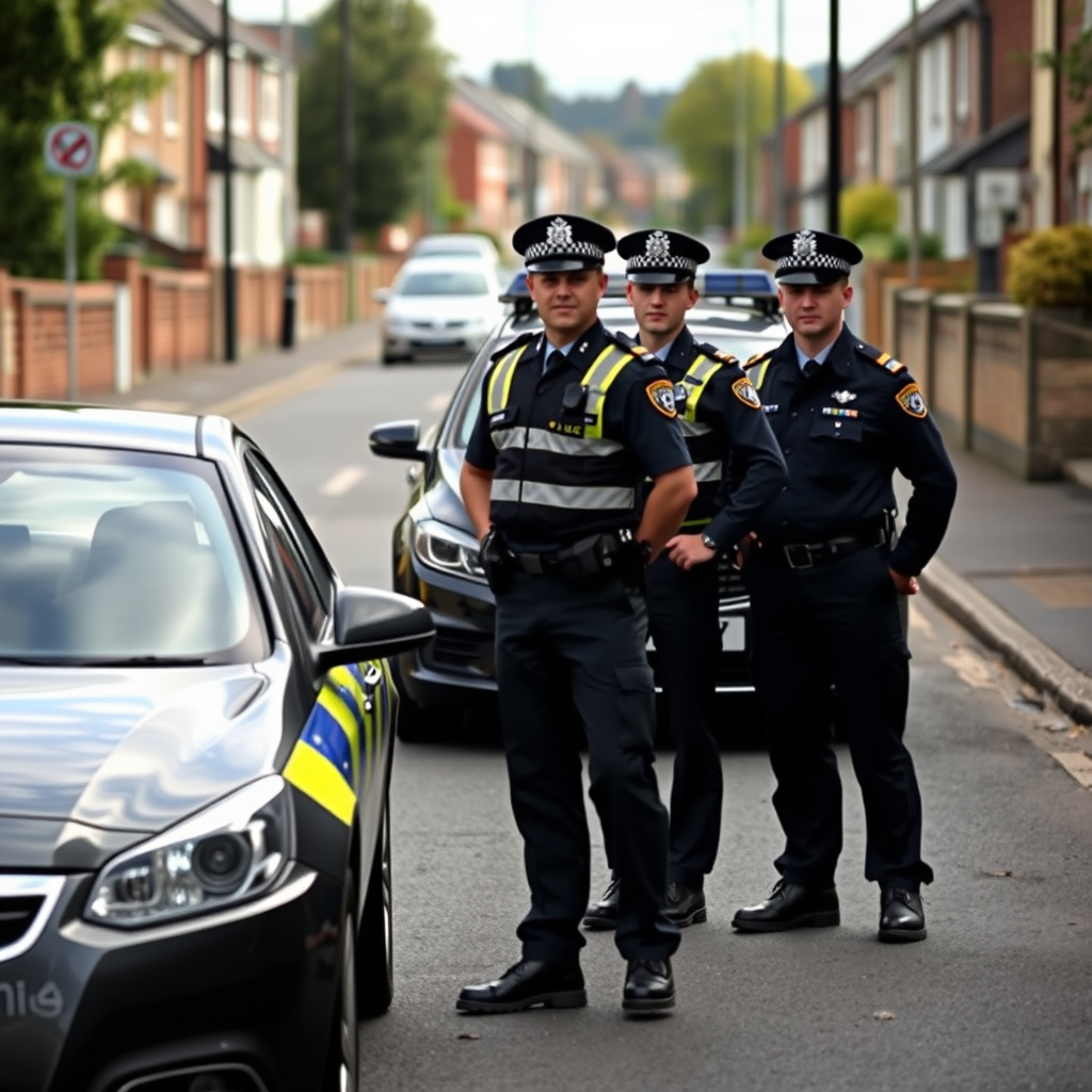 Police locate stolen car after spotting careless driving on patrol